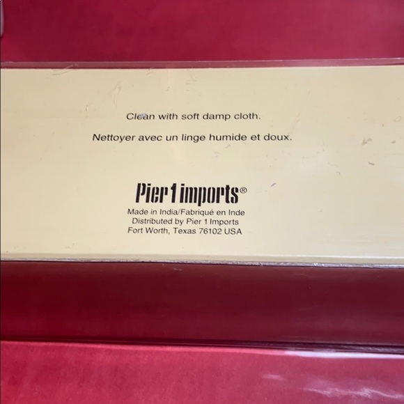 Pier 1 Novelty Suede Red, Blue, Green & Tan Watch Band Napkin Ring Holders - Picture 4 of 6